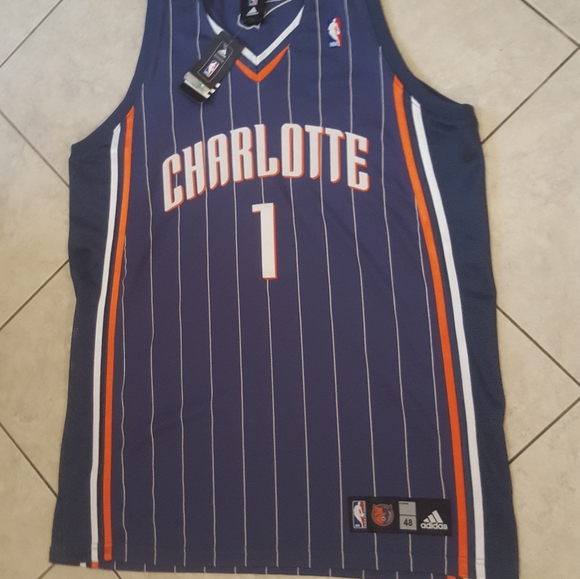 Stephen Jackson authentic jersey sz.48 signed display picture 1